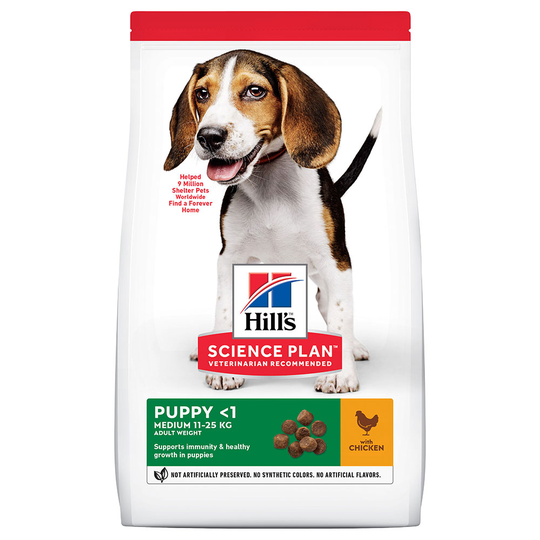 Hill's Science Plan -bonuspakkaus 18 kg: 14 + 4 kg kaupan päälle! - Puppy