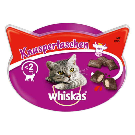 Whiskas-kissanherkut erikoishintaan! - Temptations, nauta (60 g)