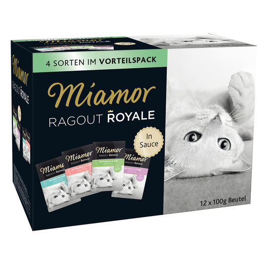 Miamor Ragout Royale -valikoima 12 x 100 g - Multi-Mix Sauce