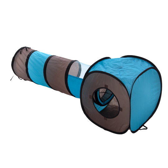 Connect 2in1 -kissantunneli - 1 setti (1 tunneli + 1 kuutio)