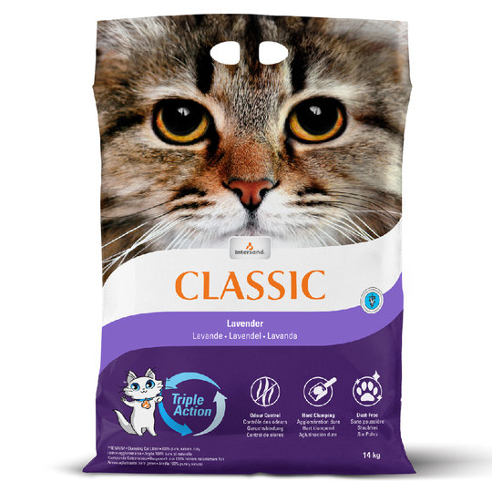Intersand Extreme Classic Lavender -kissanhiekka - 14 kg