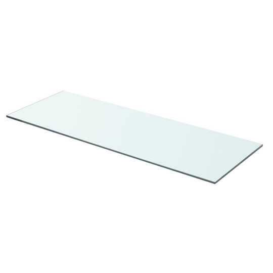 vidaXL Hyllypaneeli Kirkas lasi 70x25 cm