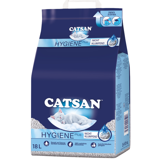 Catsan kissanhiekka erikoishintaan 15 % alennusta! - Hygiene plus (18 l)