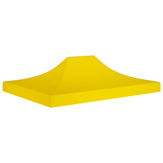 vidaXL Juhlateltan katto 4,5x3 m keltainen 270 g/m²