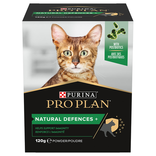 PRO PLAN Cat Adult & Senior Natural Defences Supplement -jauhe - 120 g