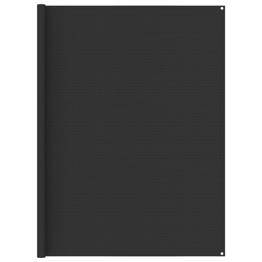 vidaXL Telttamatto 250x250 cm antrasiitti HDPE