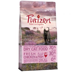 Purizon-kokeilupakkaus 400 g erikoishintaan! - Kitten Chicken & Fish
