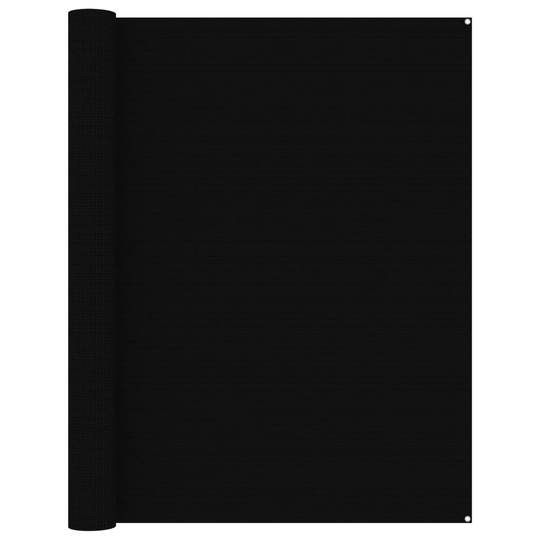 vidaXL Telttamatto 250x500 cm musta