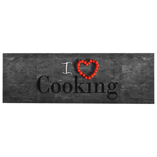 vidaXL Keittiön pestävä lattiamatto Cooking 60x300 cm