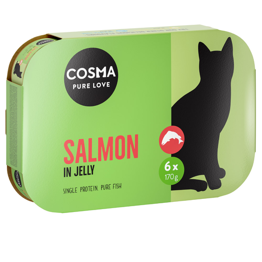 Cosma Original hyytelössä 6 x 170 g - lohi