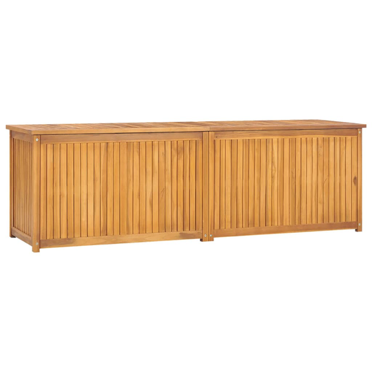 vidaXL Puutarhalaatikko 175x50x53 cm täysi tiikki