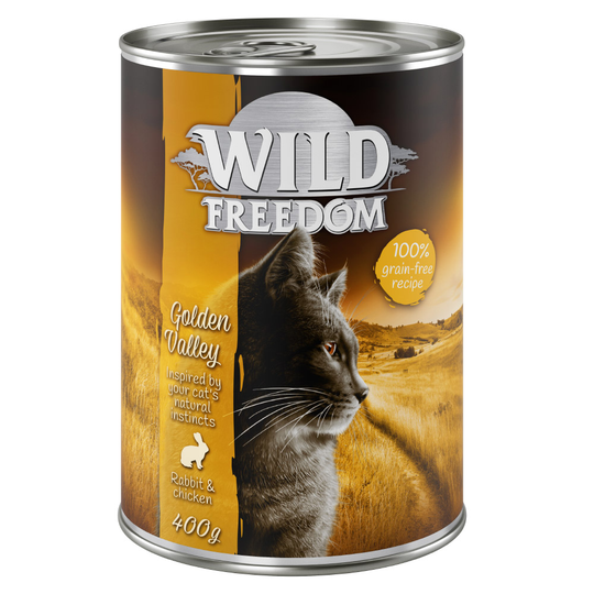 Wild Freedom Adult 6 x 400 g - Golden Valley - kani & kana
