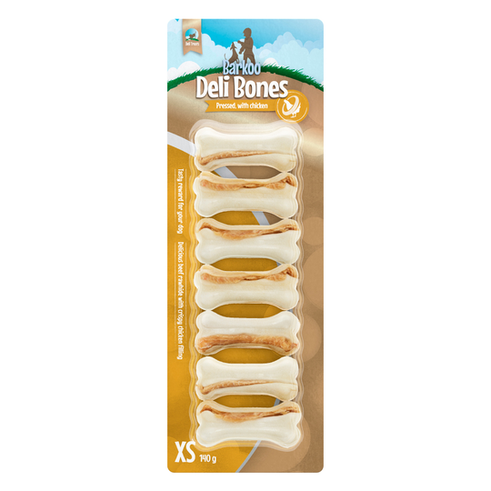 Barkoo Deli Strong Bones Chicken - 21 kpl, kukin 5 cm (420 g)