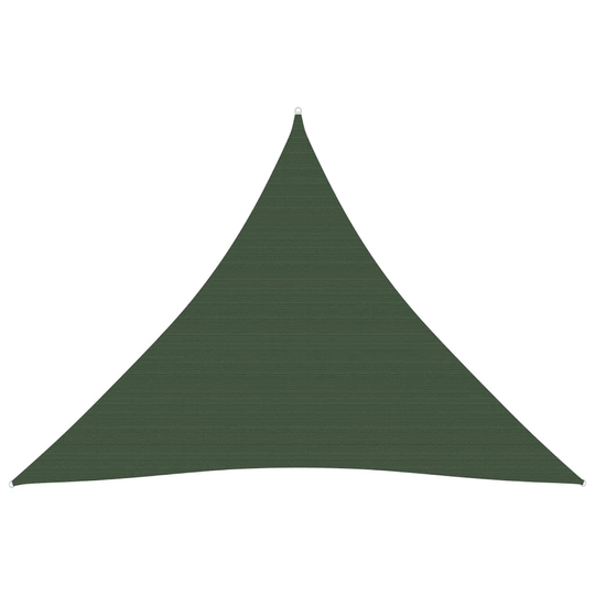 vidaXL Aurinkopurje 160 g/m² tummanvihreä 5x5x5 m HDPE