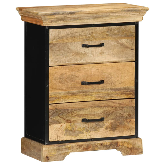 vidaXL Lipasto 60x30x75 cm täysi mangopuu