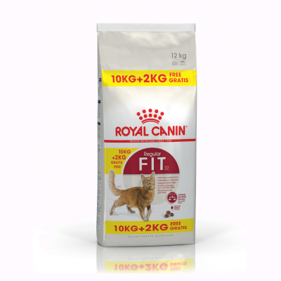 Royal Canin -bonuspakkaus: 10 kg + 2 kg kaupan päälle! - Fit 32