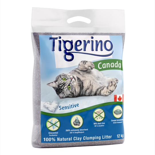 2 x 12 kg Tigerino Canada / Special Edition erikoishintaan! - Sensitive (hajustamaton)
