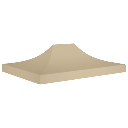 vidaXL Juhlateltan katto 4,5x3 m beige 270 g/m²