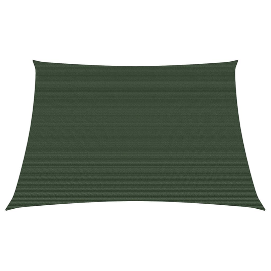 vidaXL Aurinkopurje 160 g/m² tummanvihreä 3/4x2 m HDPE