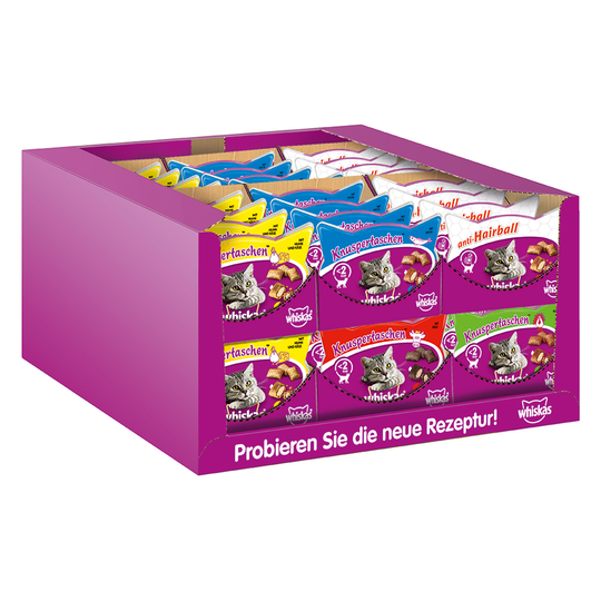 Whiskas-kissanherkut erikoishintaan! - lajitelma (48 x 60 g)