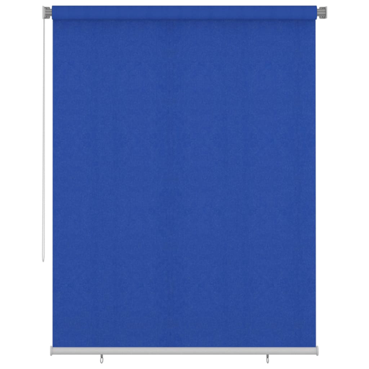 vidaXL Rullaverho ulkotiloihin 180x230 cm sininen HDPE