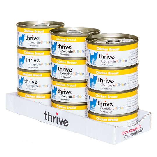 Thrive Complete Kitten 12 x 75 g - kana