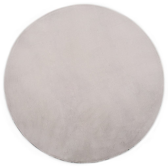 vidaXL Matto 160 cm jäniksen tekonahka harmaa
