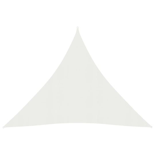 vidaXL Aurinkopurje 160 g/m² valkoinen 4,5x4,5x4,5 m HDPE