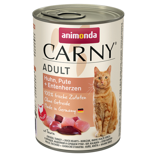 Animonda Carny Adult 6 x 400 g - nauta & kana