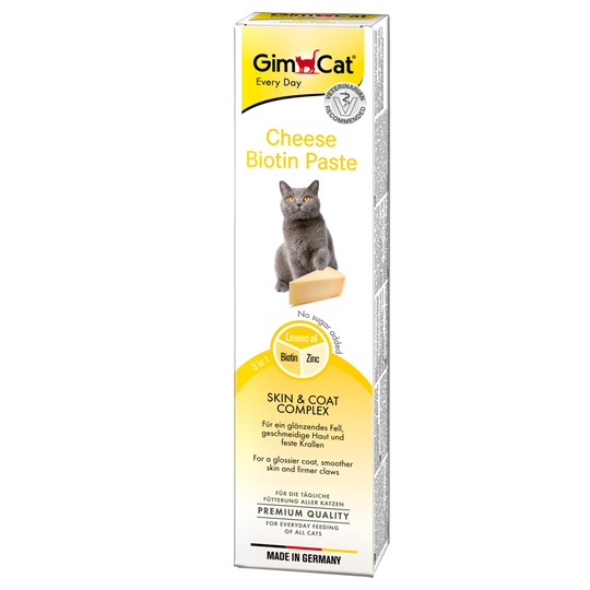 GimCat Cheese Biotin Paste - 200 g