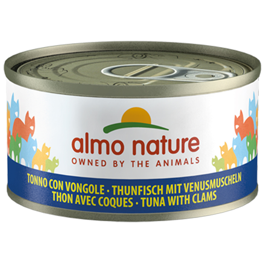Almo Nature 6 x 70 g - tonnikala & simpukka