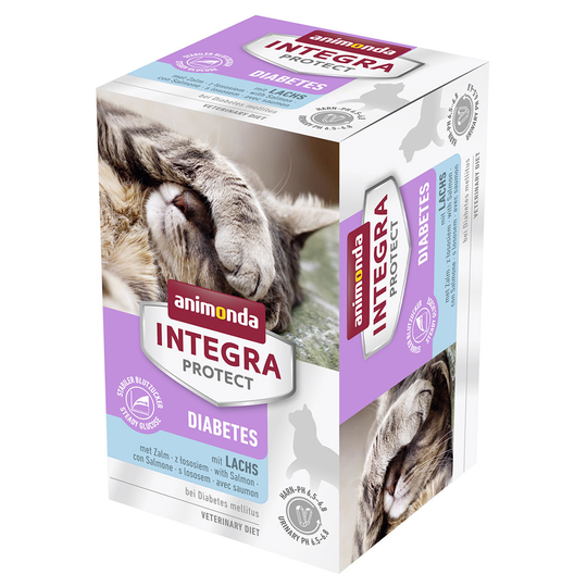 Animonda Integra Protect Adult Diabetes -rasiat - 6 x 100 g lohi