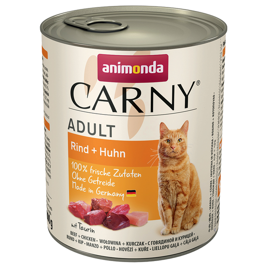 Animonda Carny Adult 6 x 800 g - nauta & kana