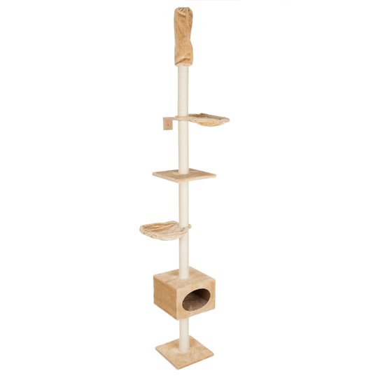 Orion-raapimispuu kissoille - beige