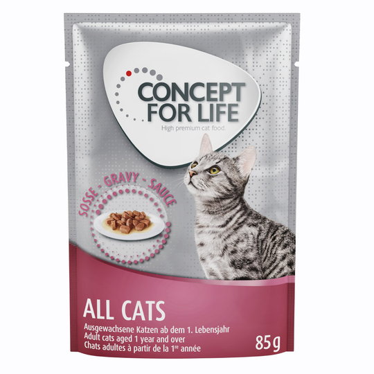 Concept for Life All Cats - in Gravy - 12 x 85 g