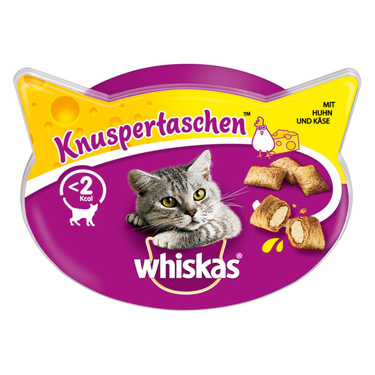 Whiskas-kissanherkut erikoishintaan! - Tempations kana & juusto (8 x 60 g)