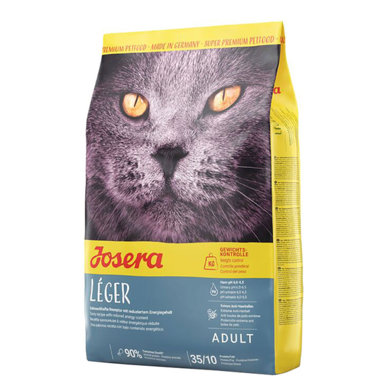 1 + 1 kg kaupan päälle! Josera-kissanruokaa - Léger