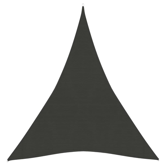 vidaXL Aurinkopurje 160 g/m² antrasiitti 3x4x4 m HDPE
