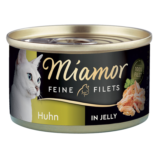 Miamor Fine Filets -säästöpakkaus 24 x 100 g - kana