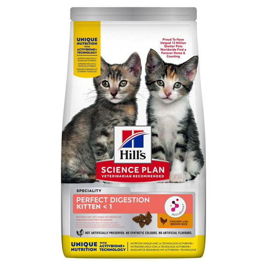 7 kg / 10 kg Hill's Science Plan Digestive -kissanruokaa erikoishintaan! - Kitten Perfect Digestion 10 kg