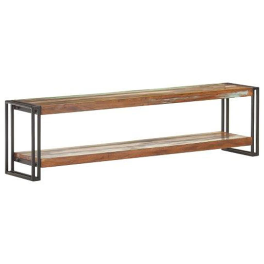 vidaXL TV-taso 150x30x40 cm kierrätetty täyspuu