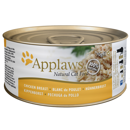 Applaws in Broth -kissanruoka 6 x 70 g - kananrinta