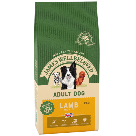 James Wellbeloved Adult Lamb & Rice - 2 kg