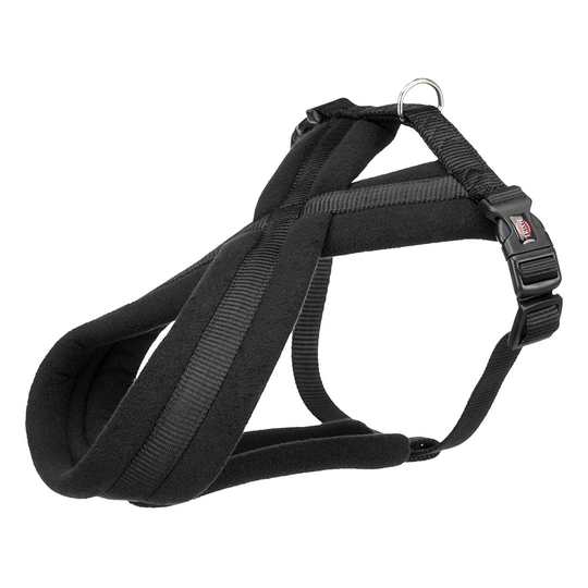 Trixie Premium Touring -koiranvaljaat, musta - koko XS-S: rinnanympärys 30-55 cm