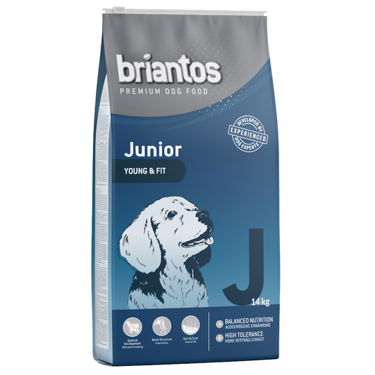 Briantos-koiranruoka 13 + 1 kg kaupan päälle! - Junior