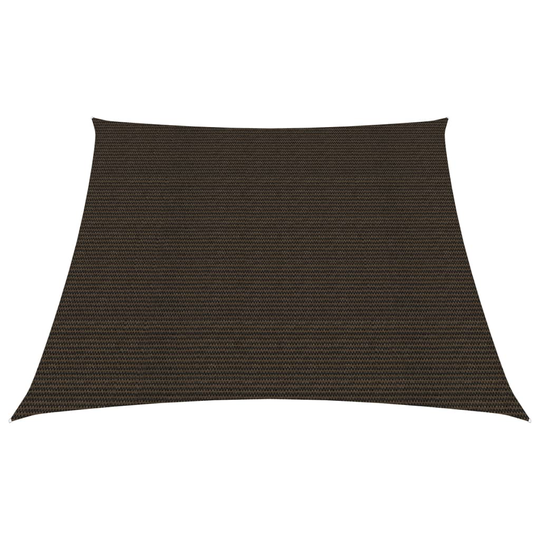vidaXL Aurinkopurje 160 g/m² ruskea 3/4x2 m HDPE