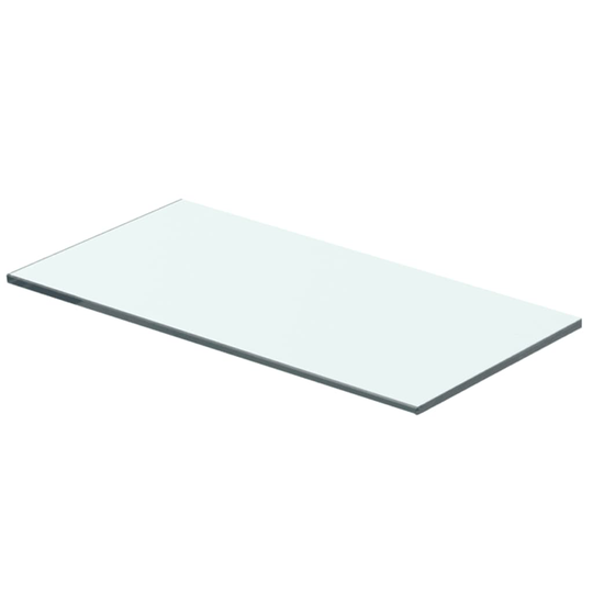 vidaXL Hyllypaneeli Kirkas Lasi 40x15 cm