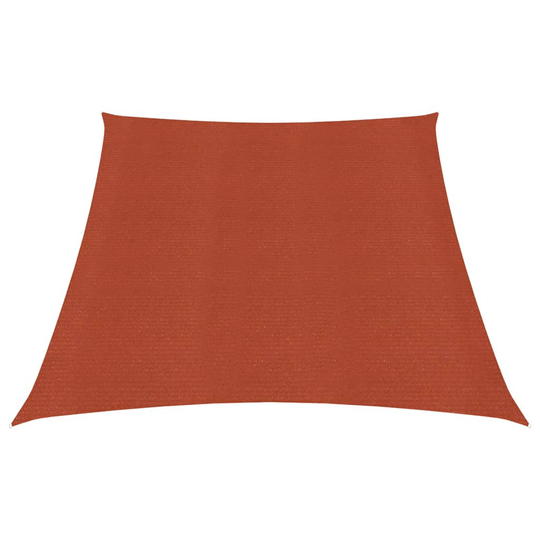 vidaXL Aurinkopurje 160 g/m² terrakotta 3/4x2 m HDPE