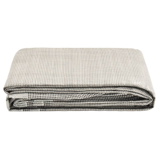 vidaXL Telttamatto 550x250 cm tummanharmaa