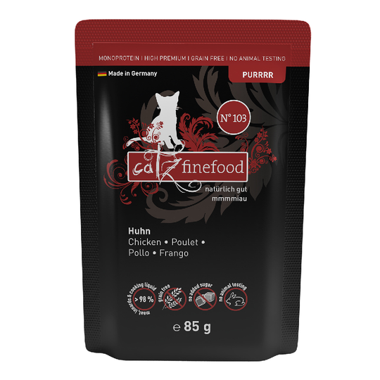 catz finefood Purrrr Pouch 8 x 85 g - No. 109 - villisika